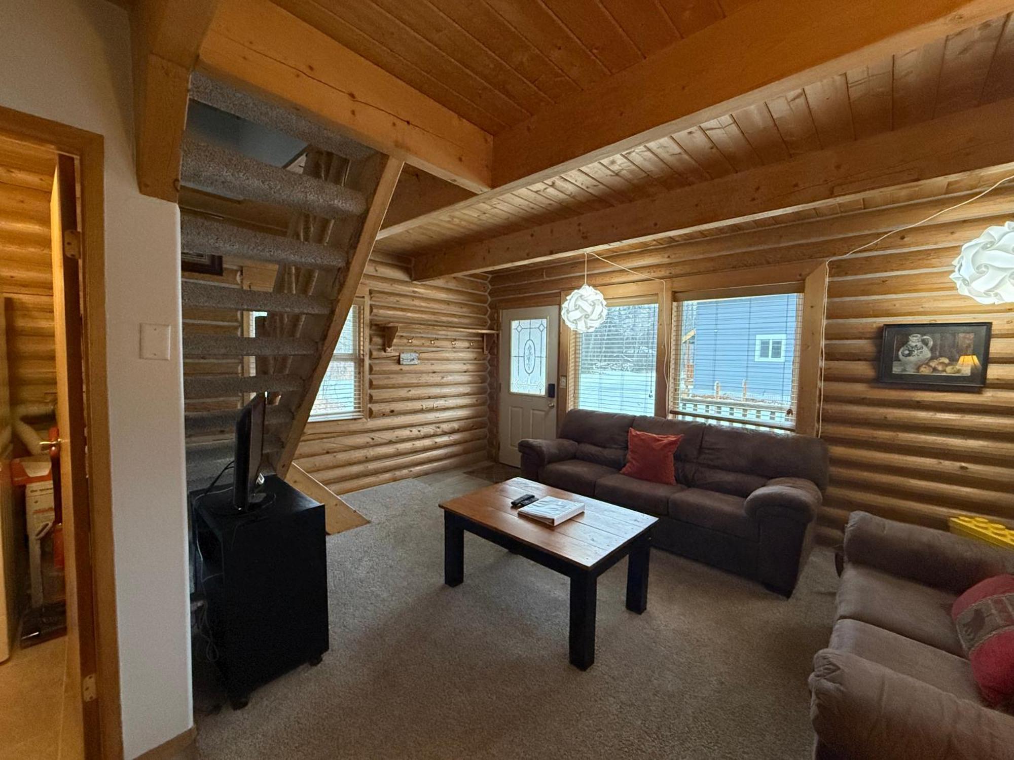 Talkeetna Log Cabin With Hot Tub Unit 1 Exterior foto